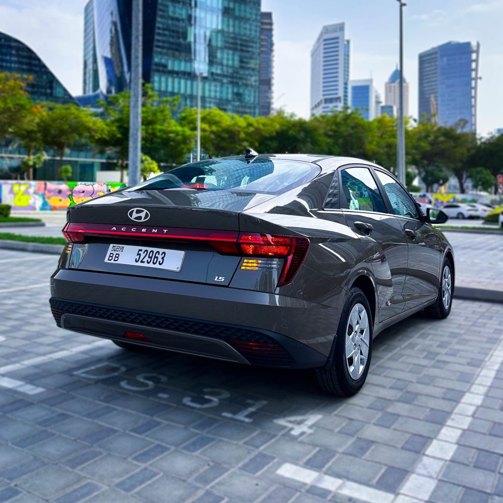 Rent Hyundai Accent 2025 in Dubai | Afamia Car Rentals JLT Dubai
